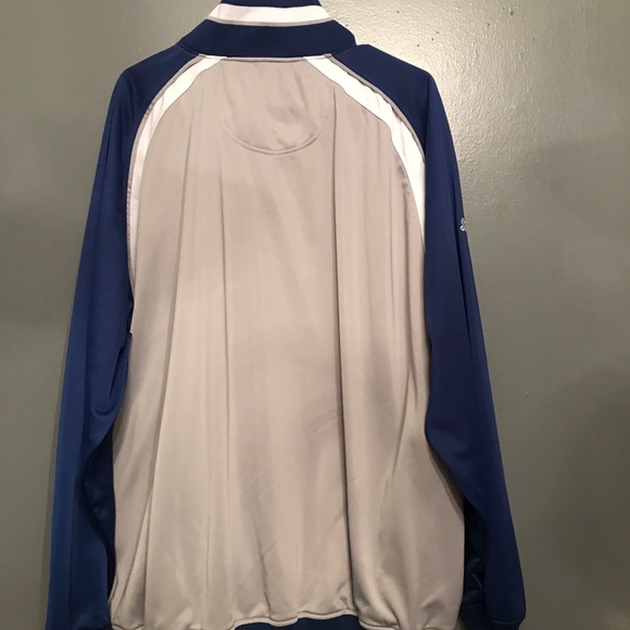 Men’s Gray Chicago Cubs Jacket by Stitches XXL Blue MLB logo 2x by Stitches - Picture 2 of 6